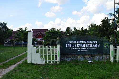 Kecamatan Basarang, Kabupaten Kapuas