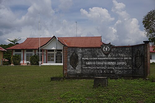 Kecamatan Karusen Janang, Kabupaten Barito Timur