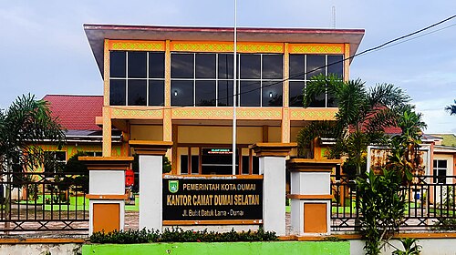 Kecamatan Dumai Selatan, Kota Dumai