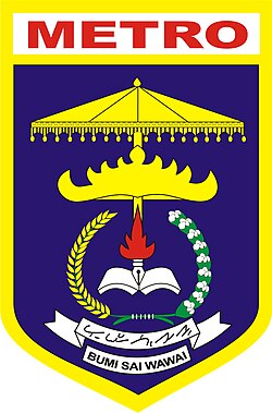 Lambang Kota Metro